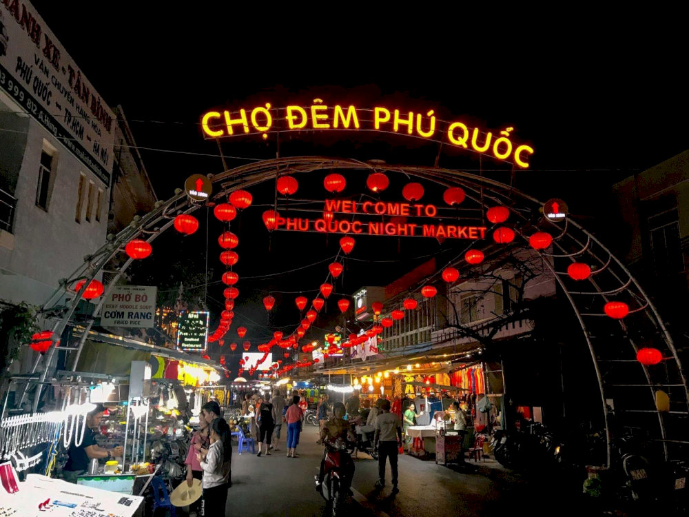 The Phu Quoc Night Market offers an immersive cultural experience through its vibrant ambiance and local specialties